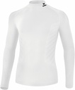 ERIMA Athletic T-Shirt langarm - Turtleneck (weiss)