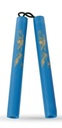 Nunchaku Schaumgummi mit Schnur (blau)