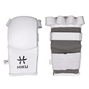 HIKU Hand-Schutz Karate Leder (weiss)